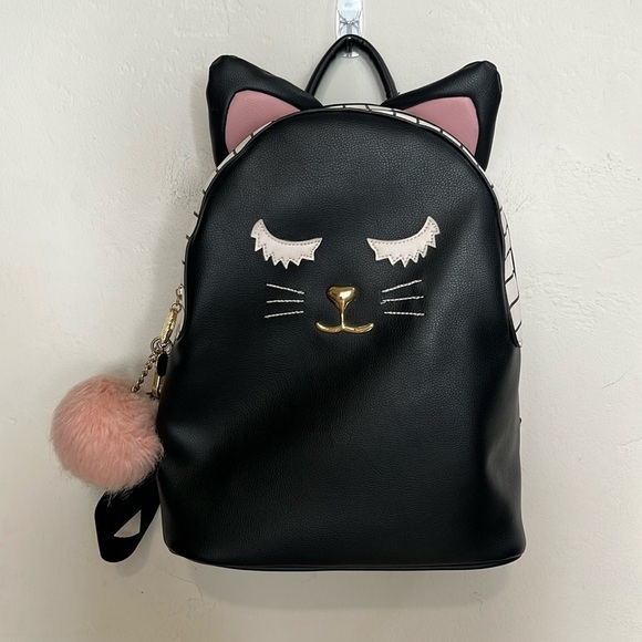 Betsey johnson cat backpack shop